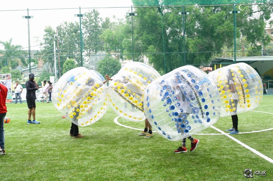 Kerintha-Movie-Team-At-Bubble-Soccer-Event